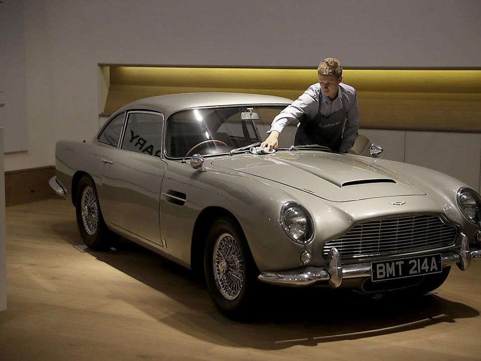 James-Bond-Autohersteller Aston Martin strebt trotz Brexit an die Börse. (Archiv)