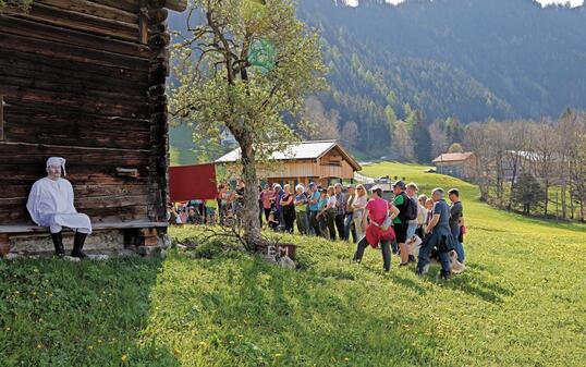 9. Sagenfest mit Sagenwanderung, Triesenberg,