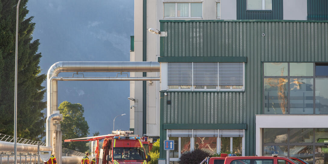 Einsatz bei der Hilcona, Schaan