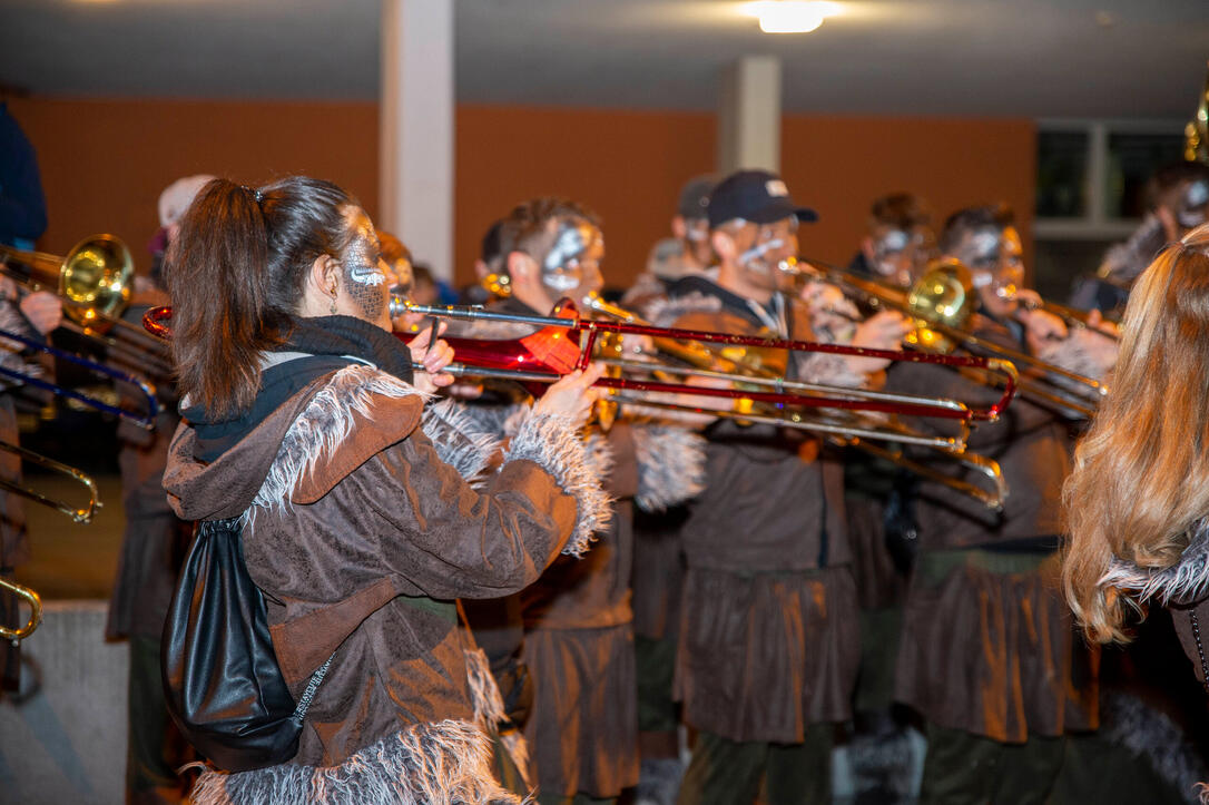 Sargans Fasnacht im Dorf