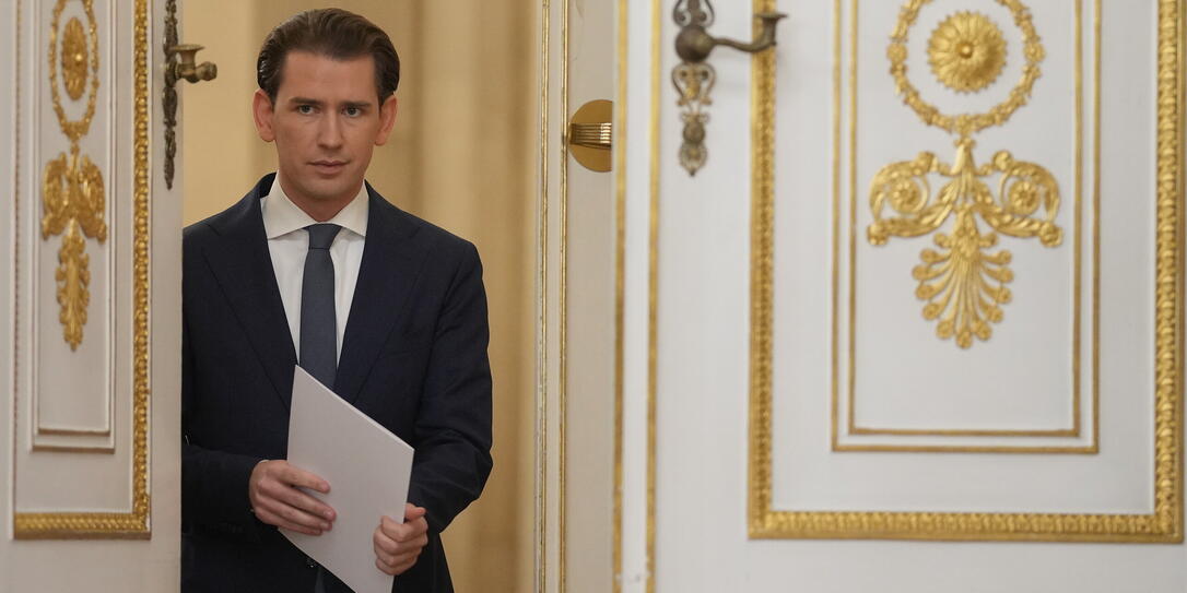 REGIERUNGSKRISE: STATEMENT BUNDESKANZLER SEBASTIAN KURZ (ÖVP) REGIERUNGSKRISE: STATEMENT BUNDESKANZLER SEBASTIAN KURZ (ÖVP)