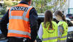 Verkehrsaktion Schulanfang der Landespolizei in Mauren