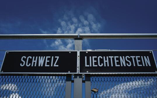 Switzerland-Liechtenstein border
