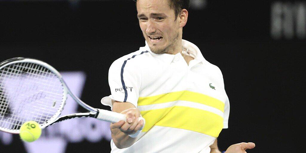 Daniil Medwedew ist nach 16 Siegen in Folge einer der heissesten Titelanwärter am Australian Open in Melbourne
