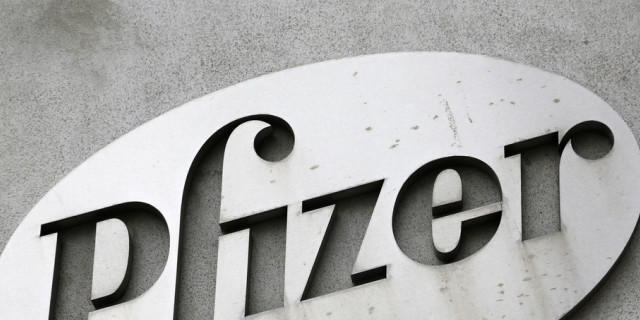 Logo des US-Pharmakonzerns Pfizer