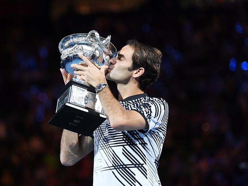 Roger Federer tritt in Melbourne als Titelverteidiger an