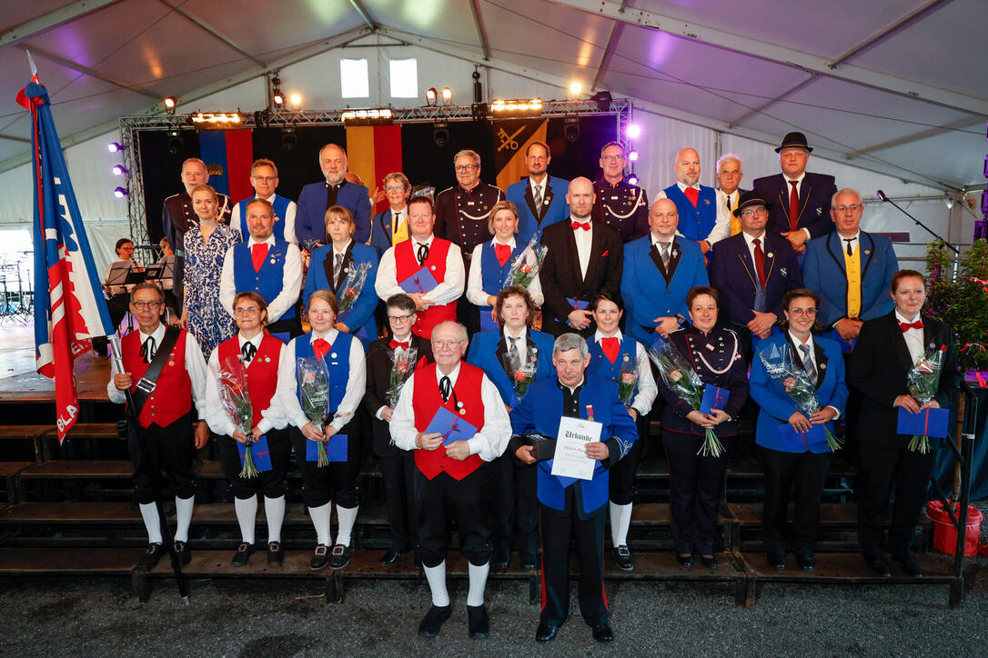 76. Liechtensteiner Verbandsmusikfest in Mauren  unter dem Motto «Mura - tönt guat»