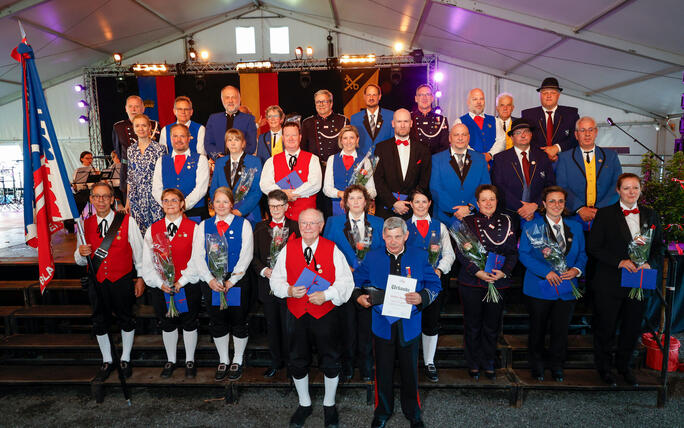 76. Liechtensteiner Verbandsmusikfest in Mauren  unter dem Motto «Mura - tönt guat»