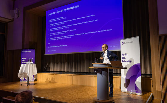 «Regulatory Outlook» by Grant Thornton Liechtenstein (18.11.2025)rant Thornton Regulatory Outlook in Schaan