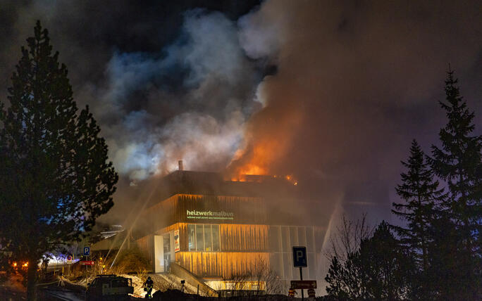 Brand Heizwerk Malbun (16.12.2025)