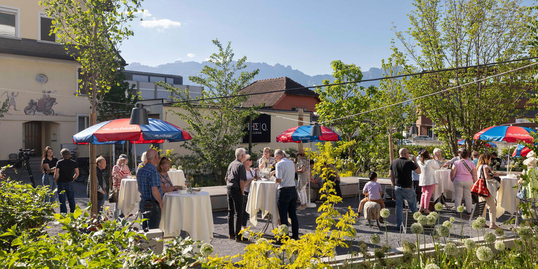 Eröffnung Lindagarta in Schaan