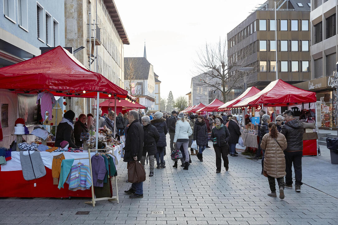 Weihnachtsmarkt in Vaduz