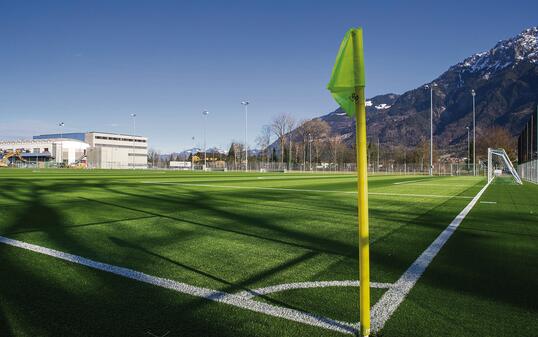 Fussballplatz in Schaan