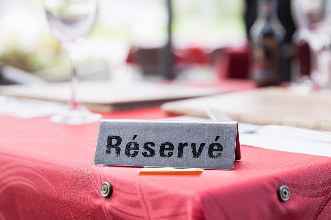 Offene Restaurant-Terrassen in Liechtenstein
