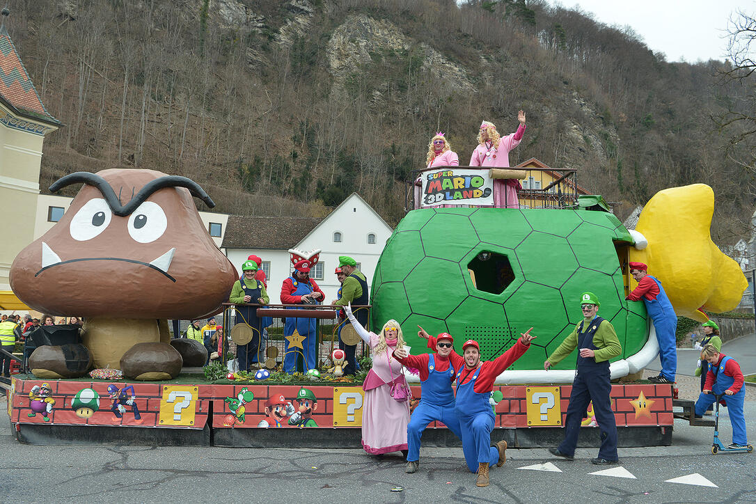 Fasnachtsumzug in Vaduz