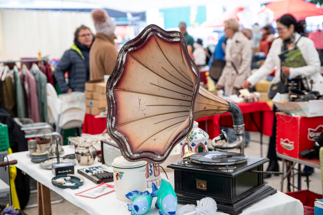 Floh- und Antikmarkt, in Vaduz