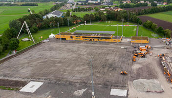 Rundgang des Sanierungsprojektes Sportpark Eschen-Mauren