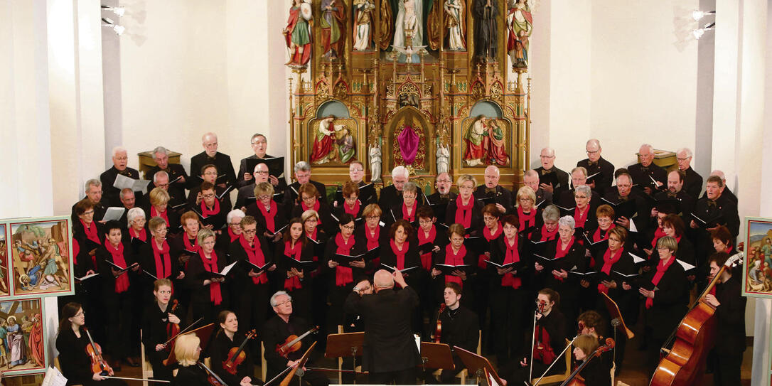 Passionskonzert MGV und Frauenchor Ruggell