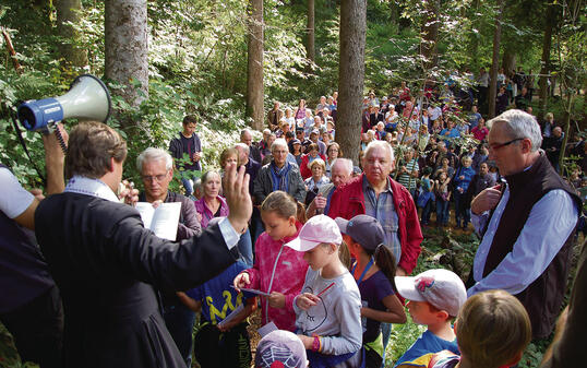 Eröffnung Sägaweiherweg