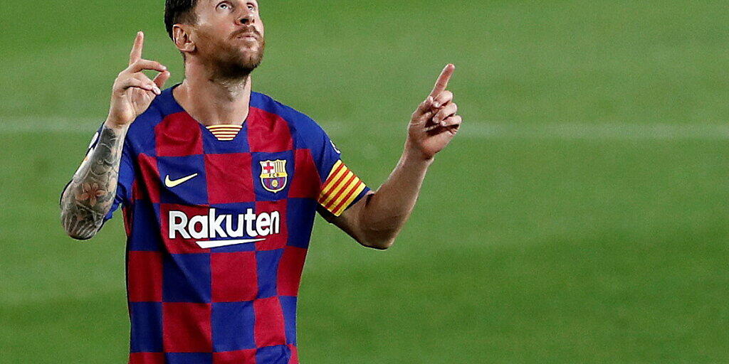 25 Tore in "La Liga": Lionel Messi ist zum vierten Mal in Serie Torschützenkönig in Spanien