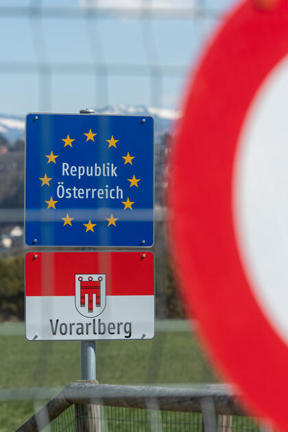 Geschlossene Grenzen zu Österreich