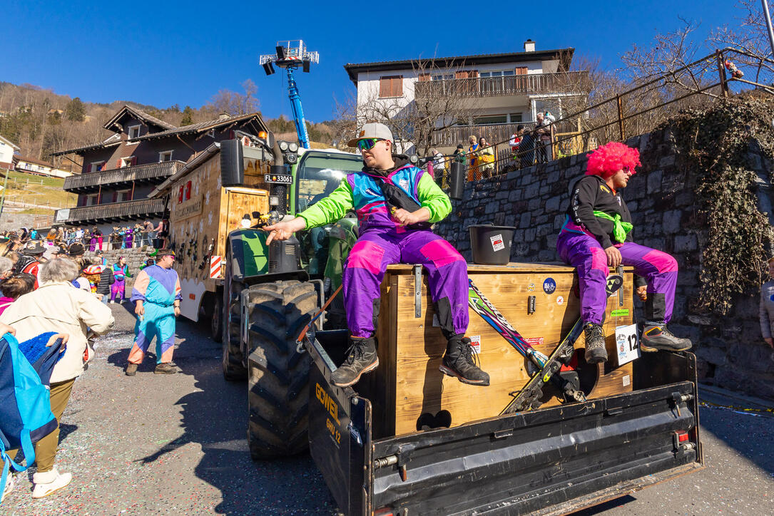 Fasnachtsumzug in Triesenberg (04.03.2025)
