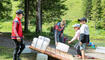 Ferienspass Flossbauen in Steg