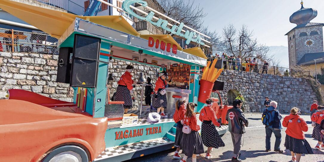 Fasnachtsumzug in Triesenberg