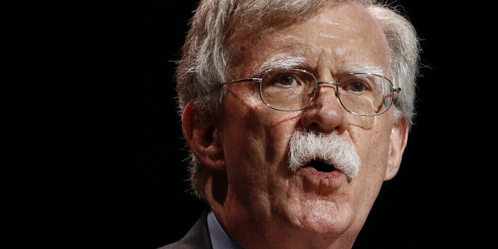 ARCHIV - Der damalige nationale Sicherheitsberater John Bolton im Sommer 2019 in Washington. Foto: Patrick Semansky/AP/dpa