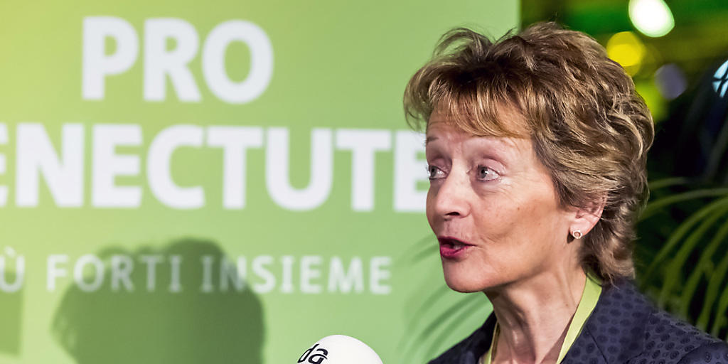 Als Bundesrätin war ihr Wort gefragt, doch Eveline Widmer-Schlumpf lässt sich auch nach ihrem Rücktritt den Mund nicht verbieten und weibelt für ein Ja zur AHV-Reform. (Archivbild)