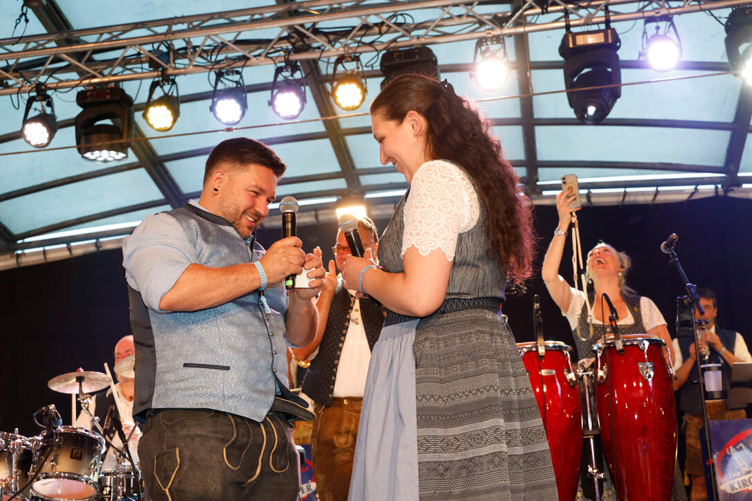 Auftakt zum 77. Verbandsmusikfest mit dem Bayerischen Abend in Vaduz