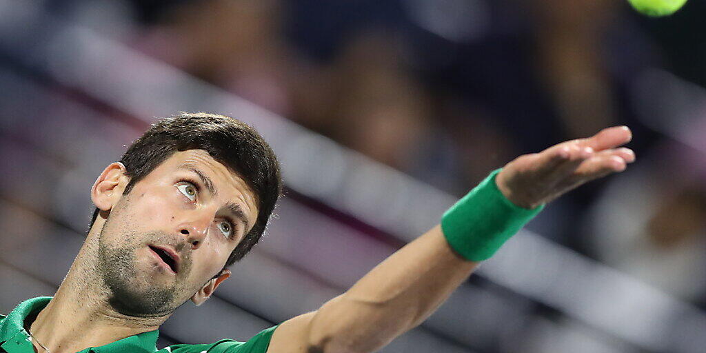 Novak Djokovic will wieder unter Wettkampf-Bedingungen aufschlagen.