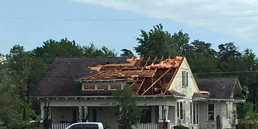 In Texas hat am Samstag (Ortszeit) ein Tornado gewütet.