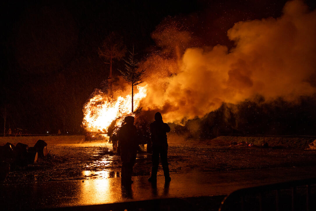 Funken Triesen mit Fackelumzug
