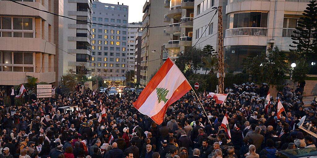 Zurück auf der Strasse: Die Proteste gegen die politische Elite im Libanon sind wieder voll entbrannt.
