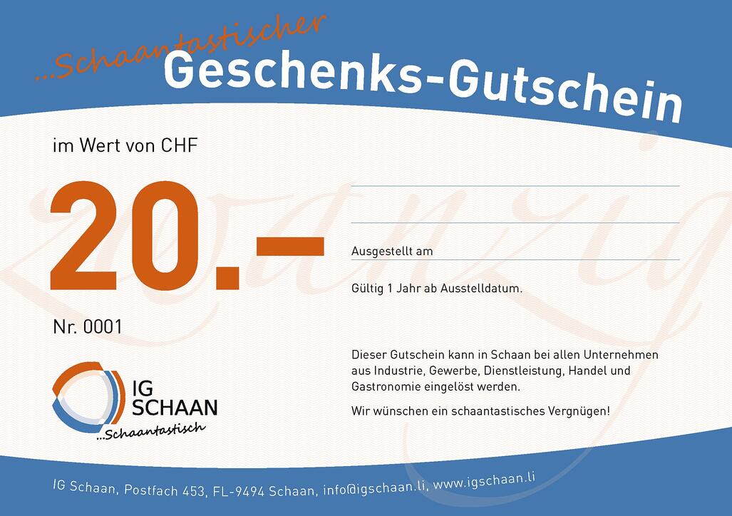 Geschenktipps aus Liechtenstein
