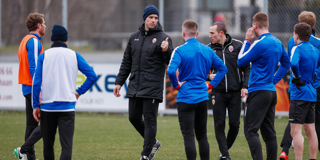 Liechtenstein Ruggell Fussball FIFA WM Quali Training Liechtenstein