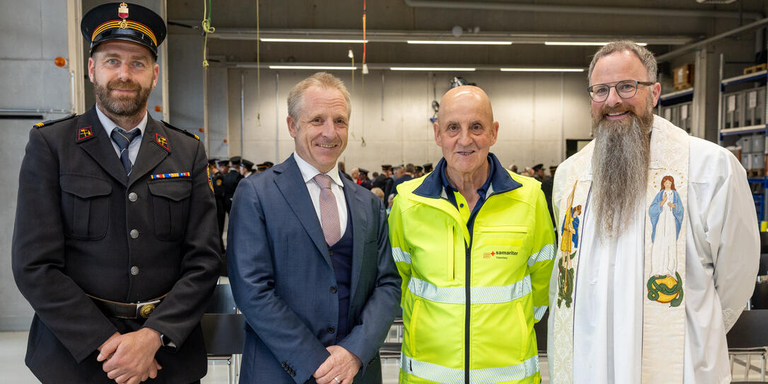 Tag der offenen Tür des Neubaus für die Blaulichtorganisatione