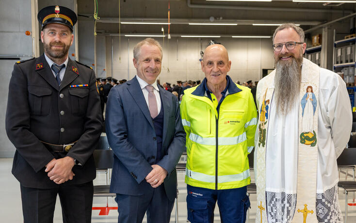 Tag der offenen Tür des Neubaus für die Blaulichtorganisatione