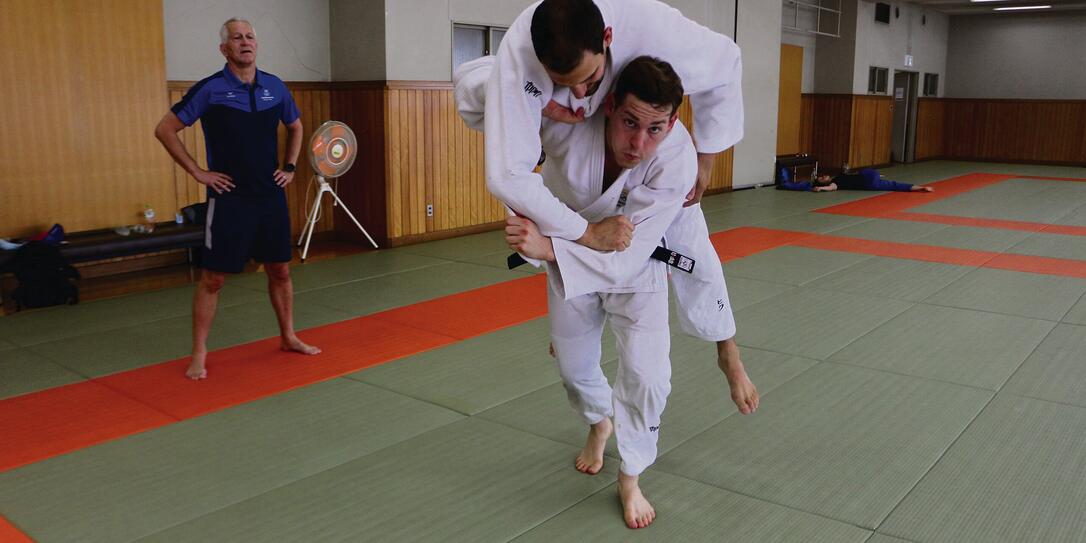 Raphael Schwendinger, Training Kodokan Raphael Schwendinger, Training Kodokan