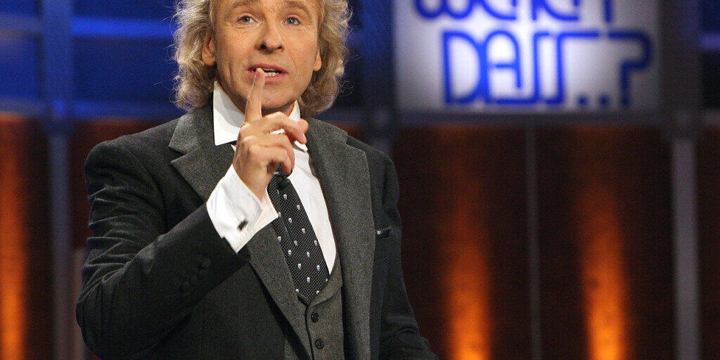 Das ZDF hat aufgrund der Coronavirus-Krise eine Sondersendung von "Wetten, dass..?) mit dem Entertainer Thomas Gottschalk auf kommendes Jahr verschoben. (Archivbild)