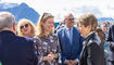 Feierlichkeiten zum Jubiläum bei der alten Rheinbrücke Vaduz–Sevelen