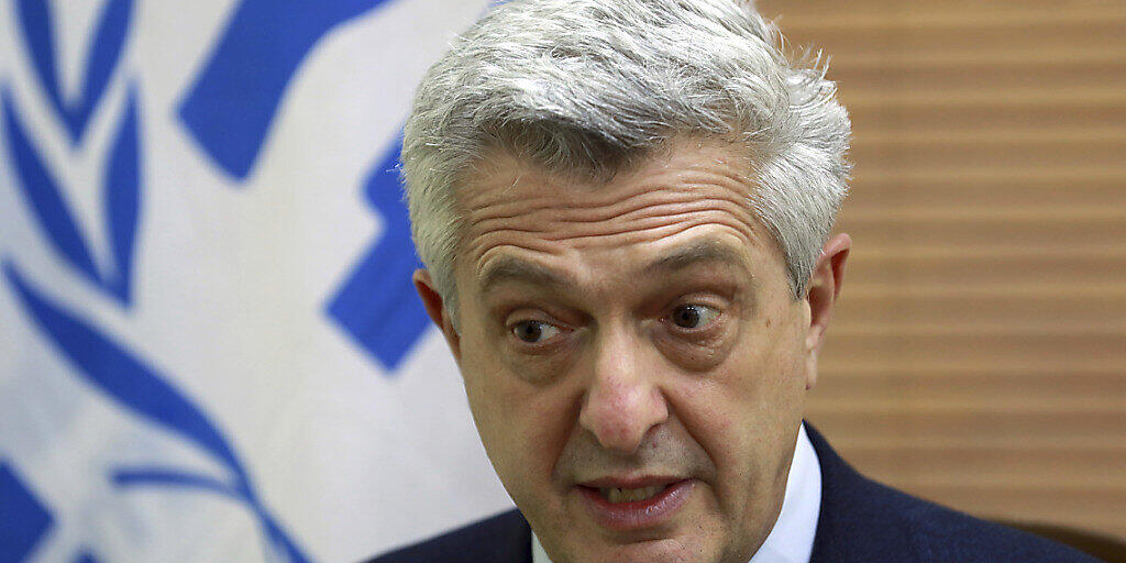 Filippo Grandi, Hoher Kommissar der Vereinten Nationen für Flüchtlinge (UNHCR), bei einem Interview. Foto: Rahmat Gul/AP/dpa