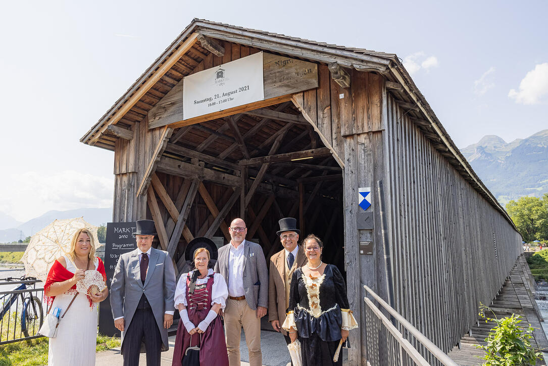 150 Jahre Holzbrücke Vaduz - Sevelen