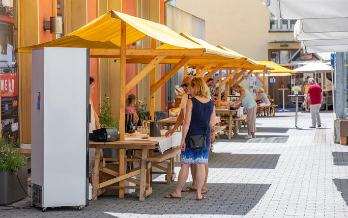 Markttag in Triesen