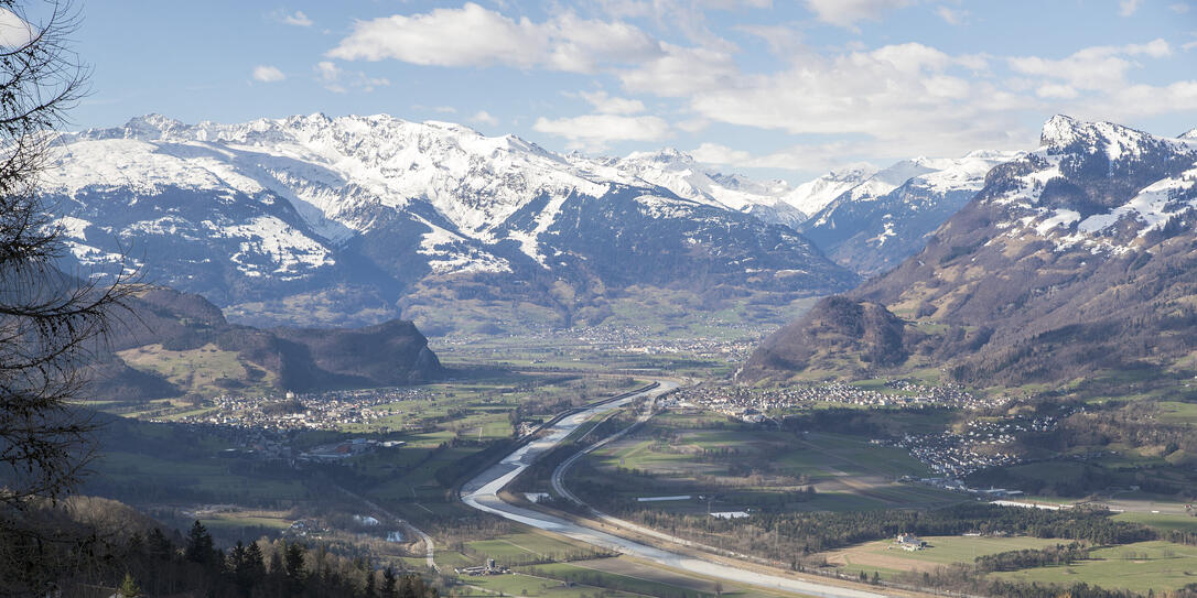 Tagesbild: Aussicht von Triesenberg