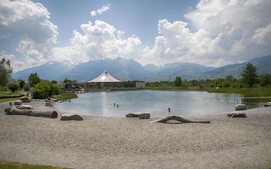 Badesee Grossabünt in Gamprin