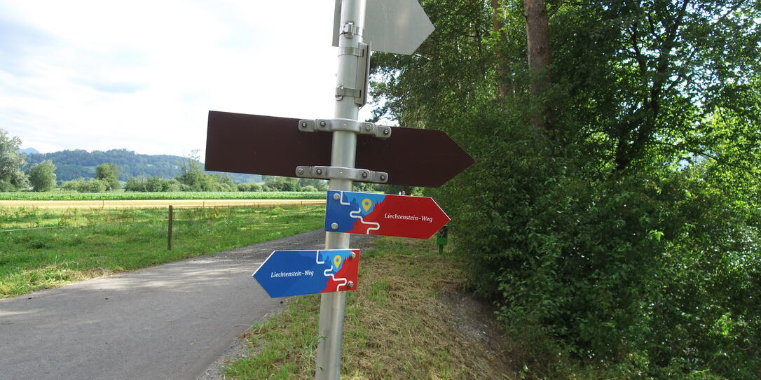 Liechtenstein-Weg: 9. Etappe Ruggell-Schellenberg