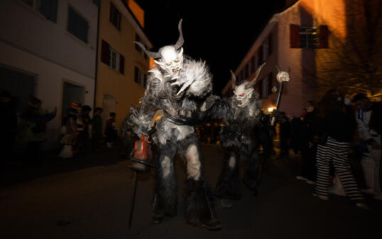 Nachtumzug in Sargans