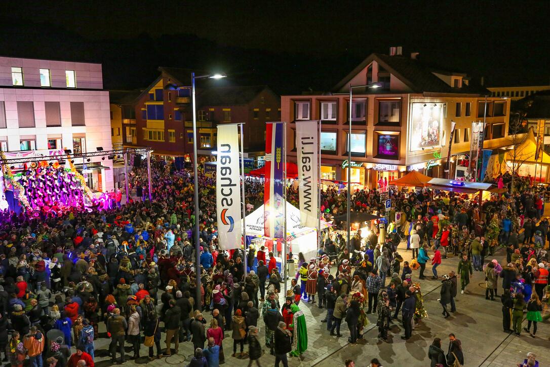 Liechtenstein Schaan Fasnacht 2020 Monsterkonzert